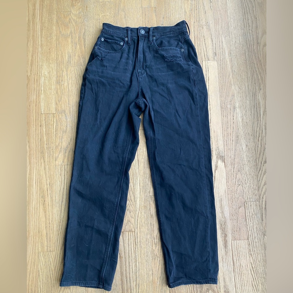 American Eagle Outfitters Black Boyfriend Jeans